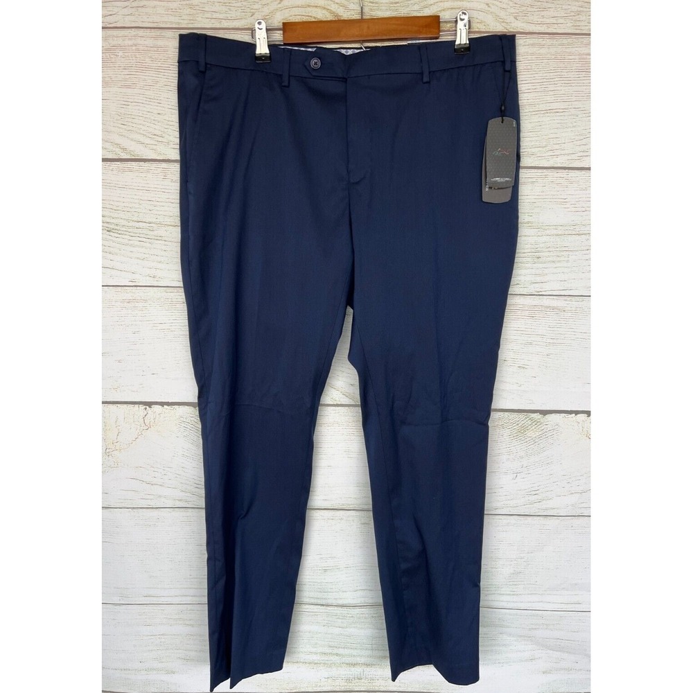 Golf Pants Greg Norman Mens 38X32 Slim Fit Flex Waistband Stretch Waist New